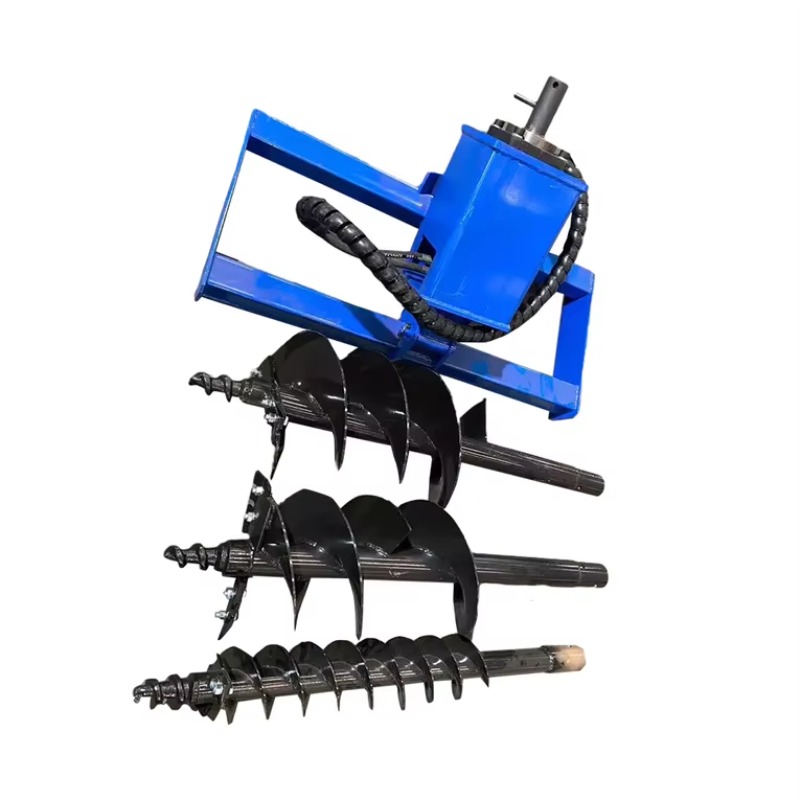 Auger Drill Attachment - 【Best-selling】Skid Steer Hydraulic Auger With 3