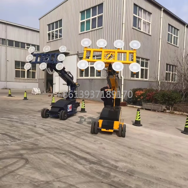 Vacuum Suction Cup Lifter - GLR400 GLR300 Movable Mobile Electric Glass