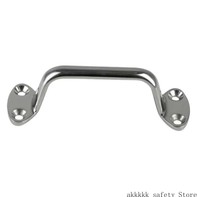 Heavy Equipment Pictures - Polished 6inch Steel Handrail Secure Boat