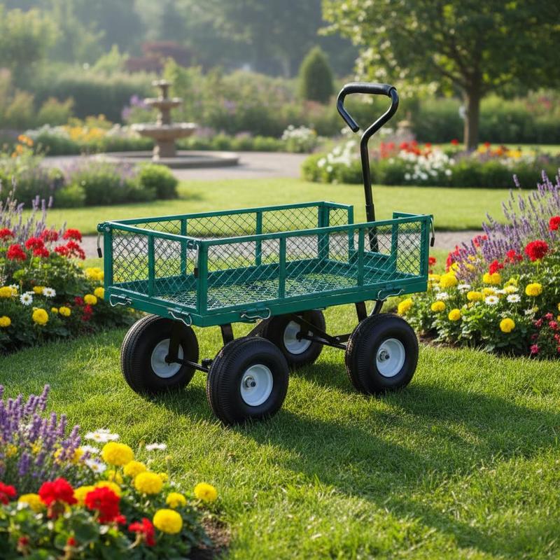 Heavy Equipment Transport - Iron Utility Wagon 34 x 18