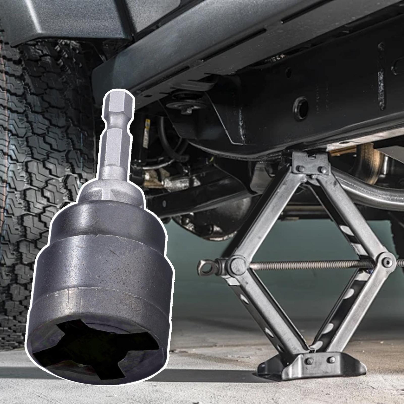 Heavy Equipment Vehicles - Jack Socket Drill Adapter Electric Drill