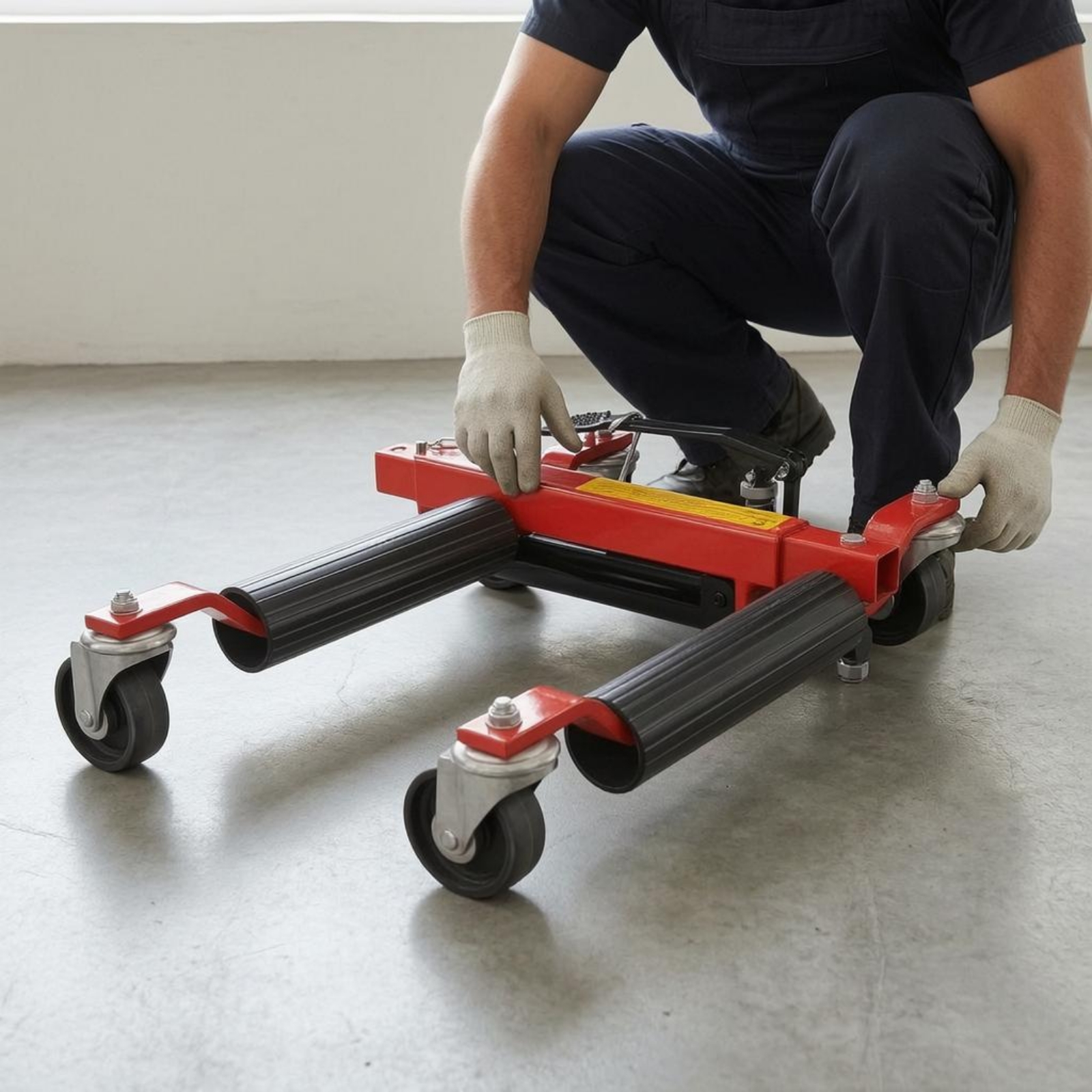 Heavy Equipment Vehicles - Hydraulic Vehicle Mover Caster Wheels Vehicle
