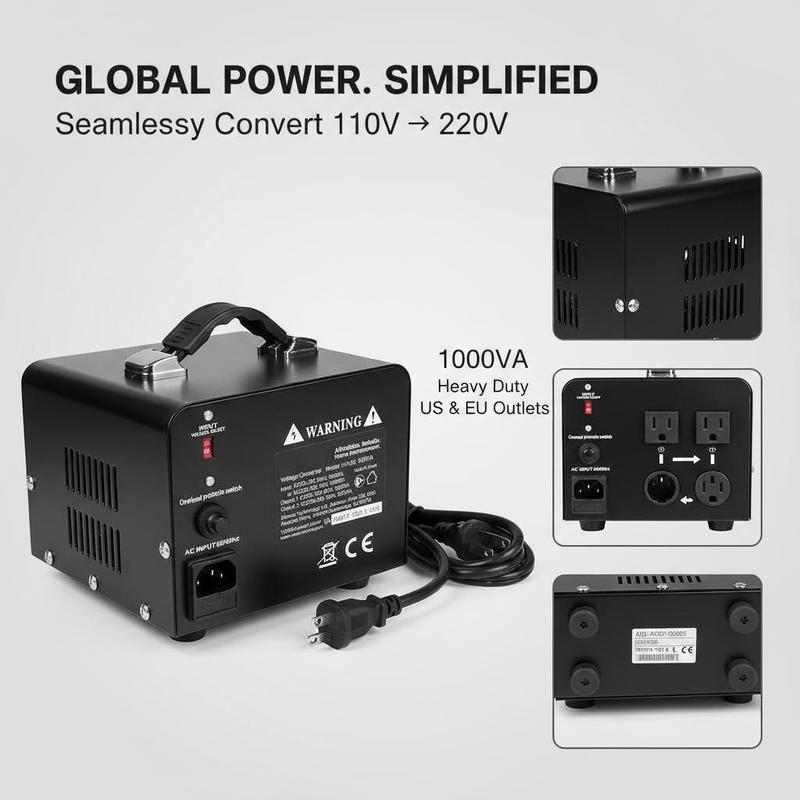 Power Voltage Changer 1000VA F - огляд і ціна Heavy Equipment Breaker