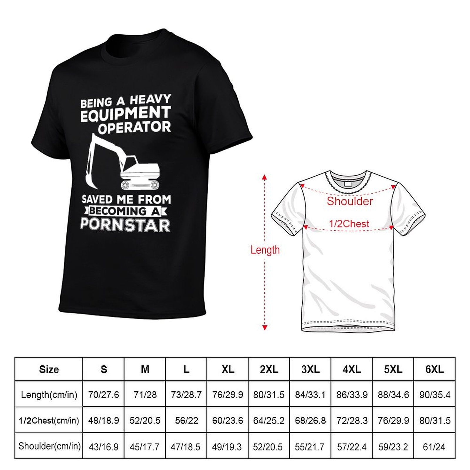 heavy equipment operator - exc - огляд і ціна Heavy Equipment Operator Shirts