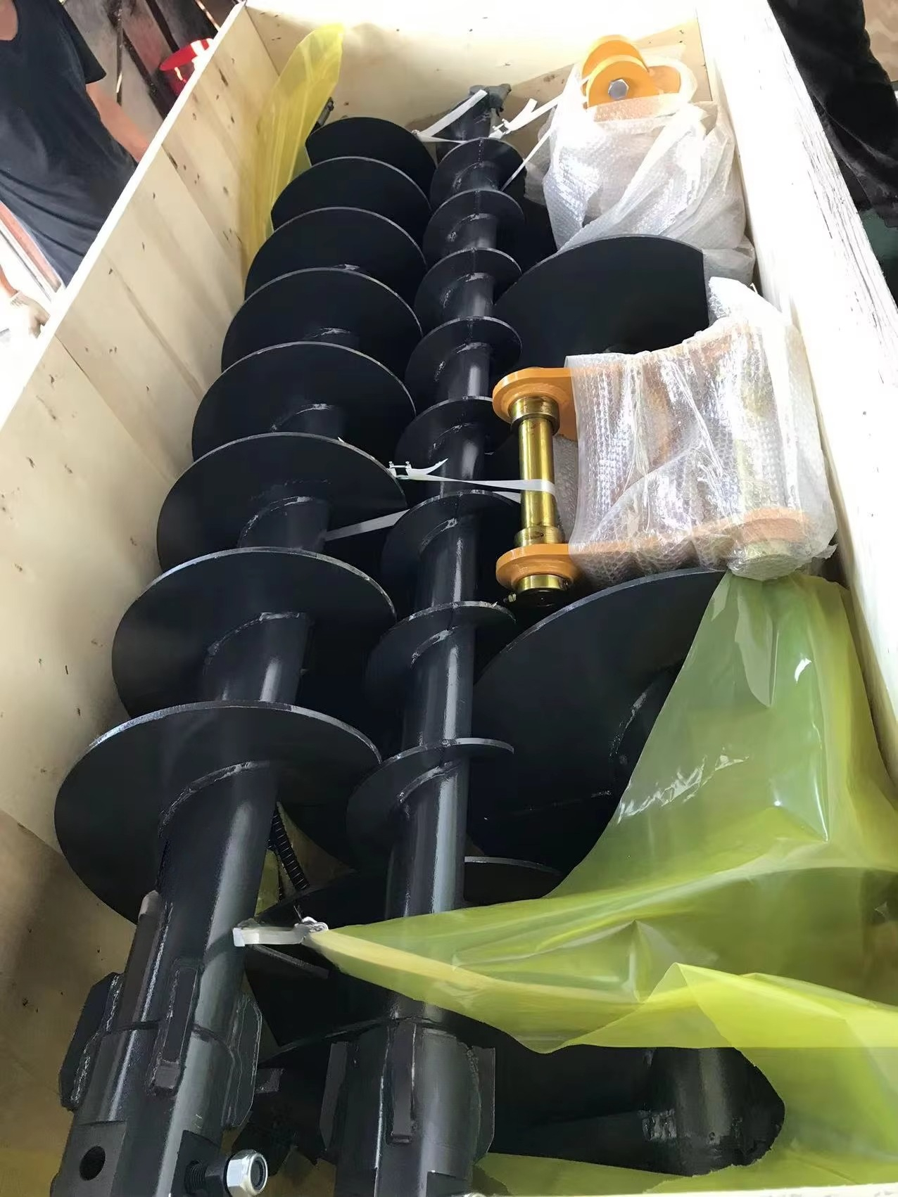 Mini Excavators or Skid Steer  - огляд і ціна Auger Drill Attachment