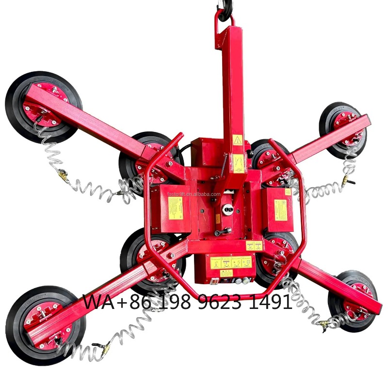 Heavy Duty Vacuum Glass Lifter - огляд і ціна Vacuum Suction Cup Lifter