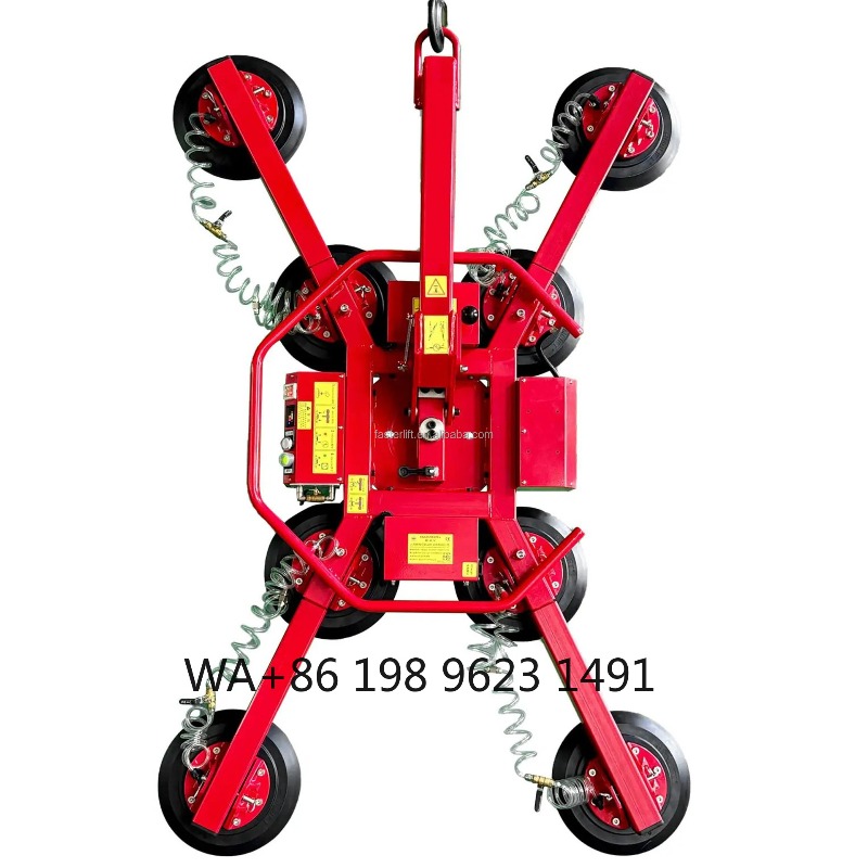 Heavy Duty Vacuum Glass Lifter - огляд і ціна Vacuum Suction Cup Lifter