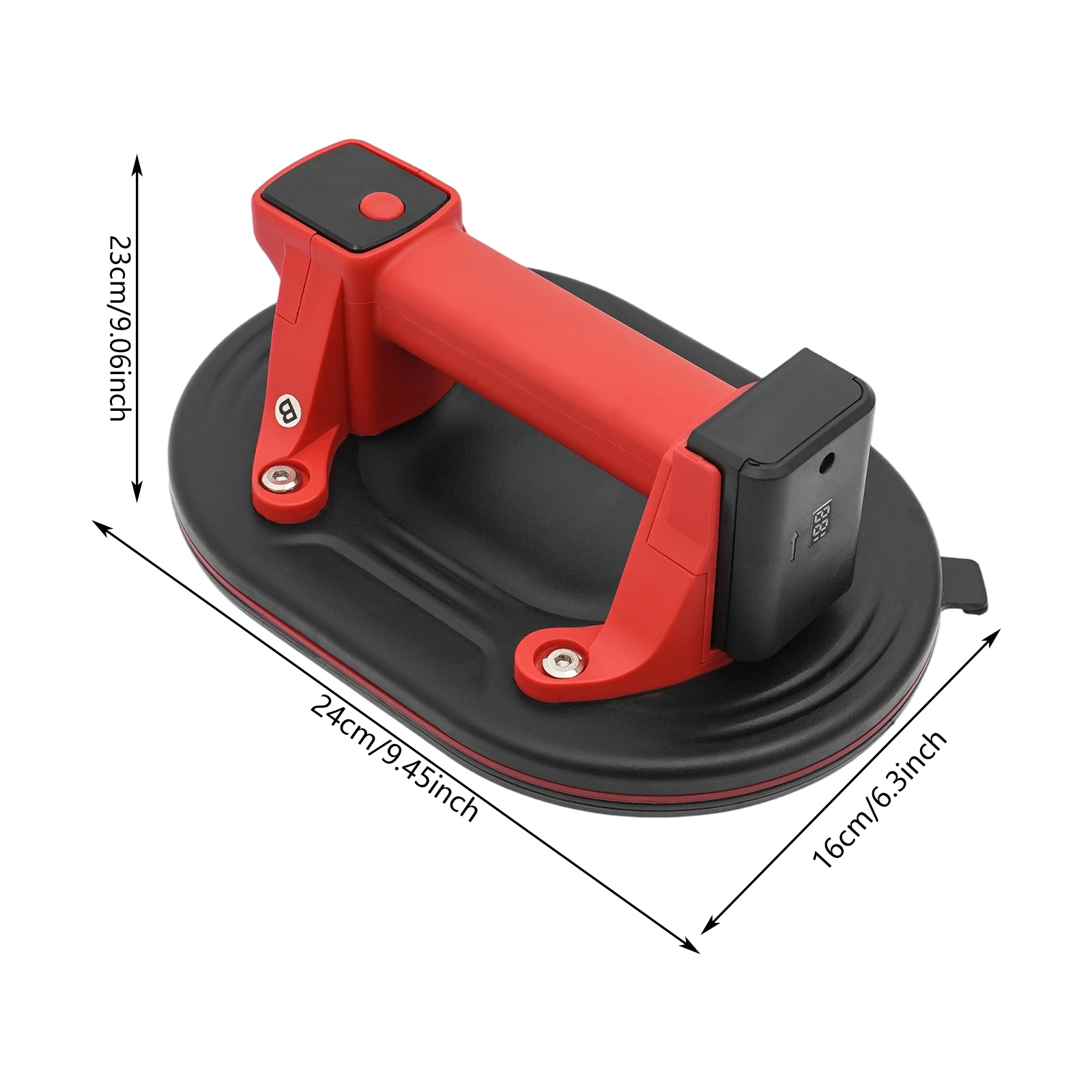 9.45*6.3*9.06in 300kg/ 661.39  - огляд і ціна Vacuum Suction Cup Lifter