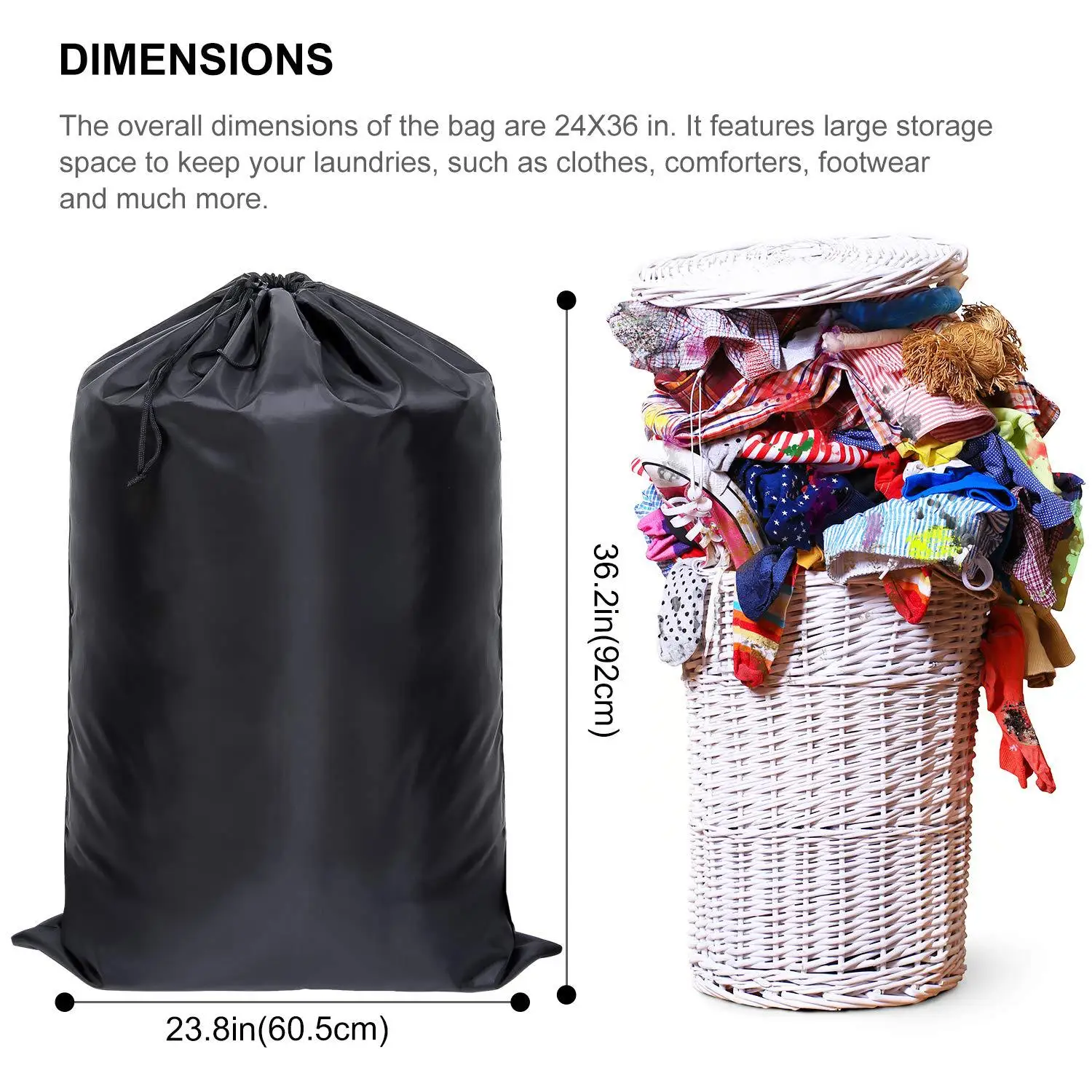 Black Oversized Polyester Wate - огляд і ціна Heavy Equipment Washing