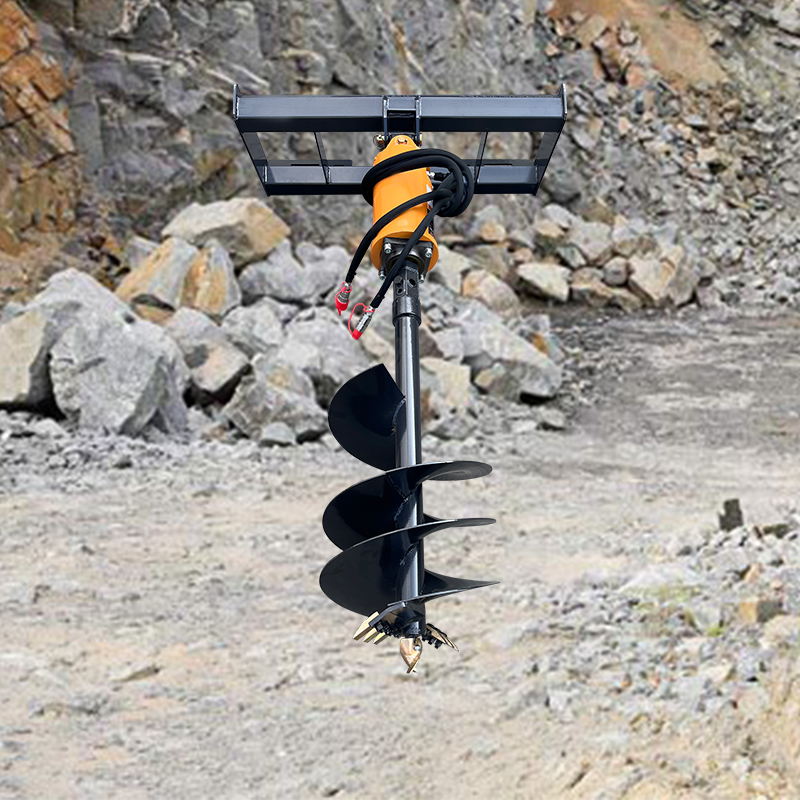 Mini Skid Steer Attachment Eff - огляд і ціна Auger Drill Attachment