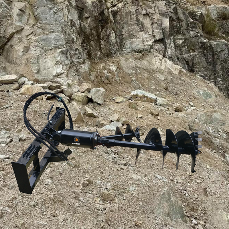 Mini Skid Steer Attachment Eff - огляд і ціна Auger Drill Attachment