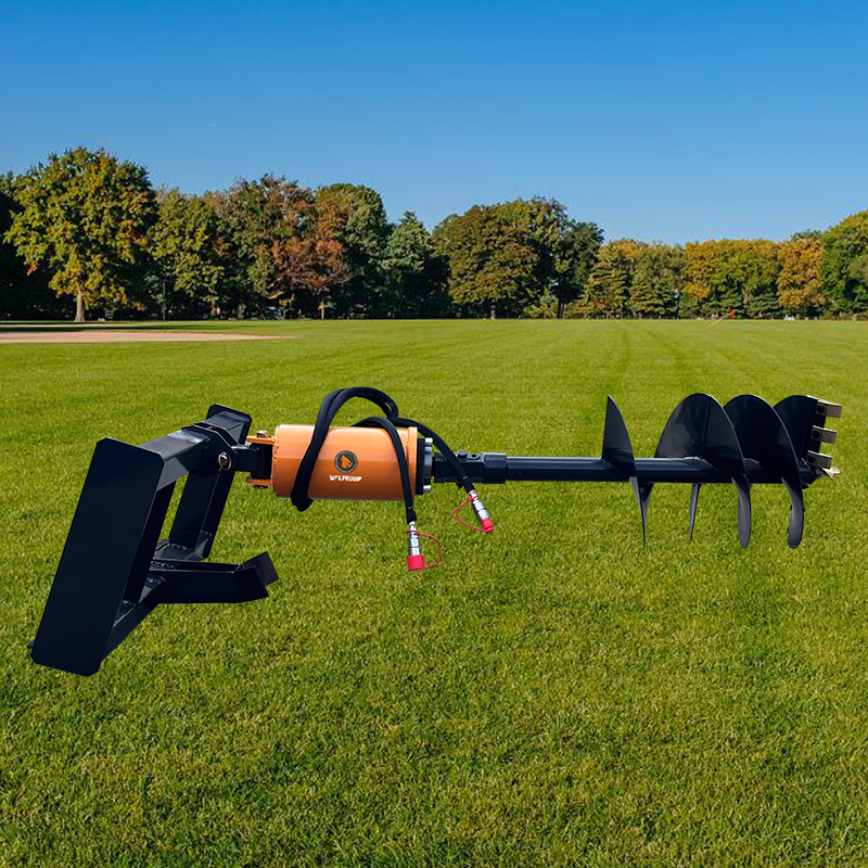 Mini Skid Steer Attachment Eff - огляд і ціна Auger Drill Attachment