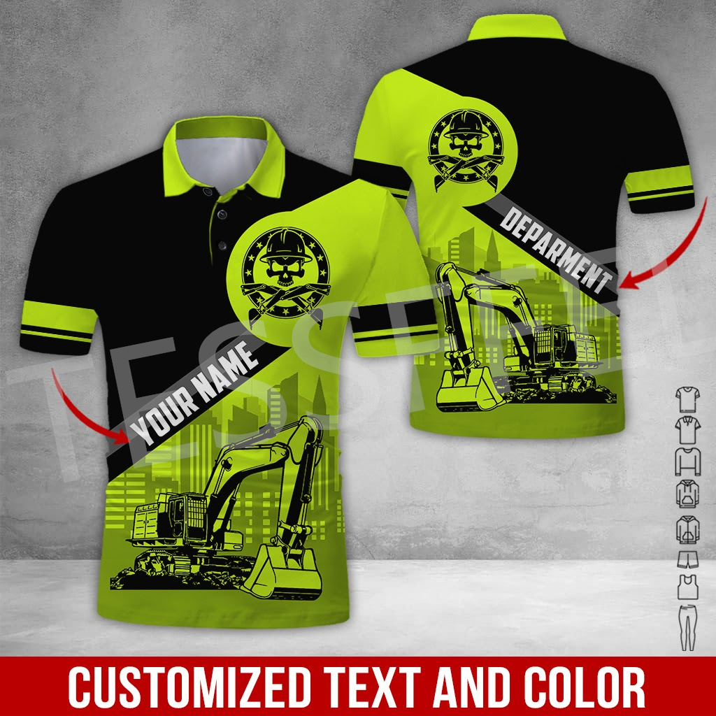 Custom Name Cosplay Crane Heav - огляд і ціна Heavy Equipment Operator Shirts