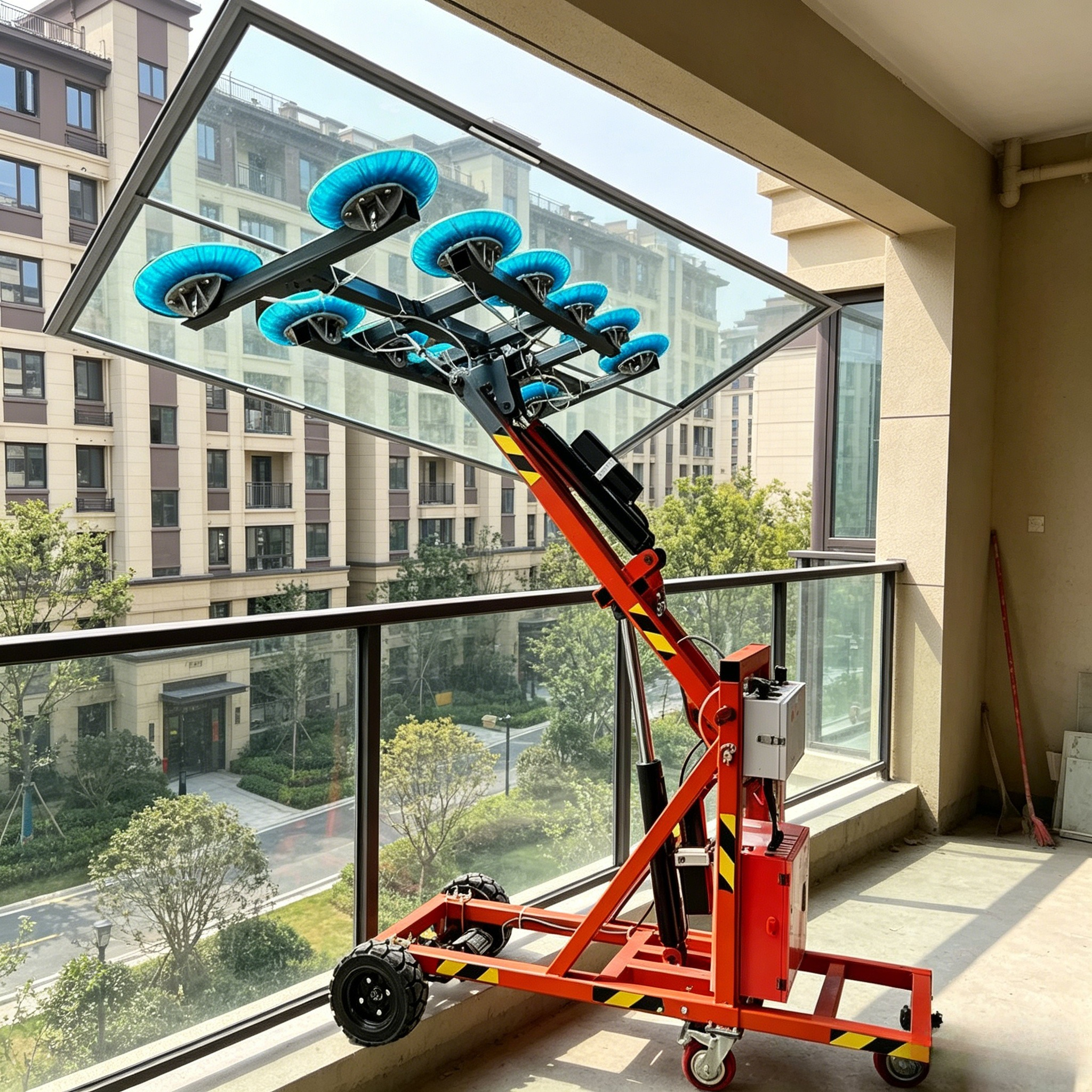 600kg Load 2.2kW 220V Electric - огляд і ціна Vacuum Suction Cup Lifter
