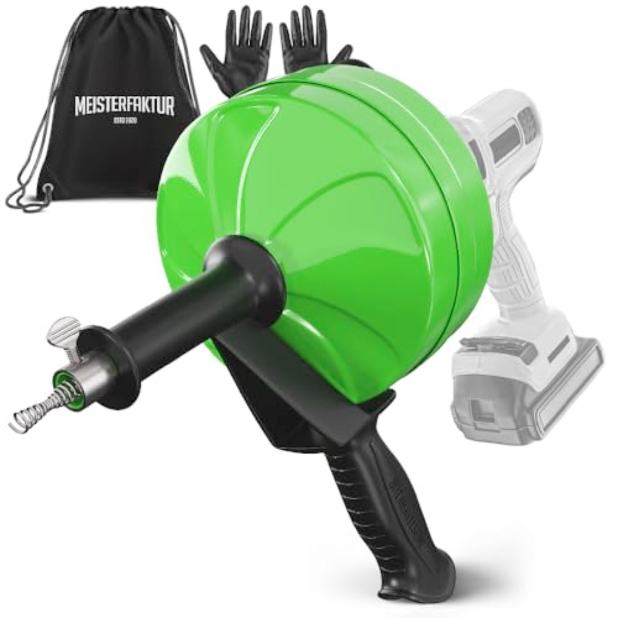 【Spot goods】drain snake [50FT] - огляд і ціна Auger Drill Attachment