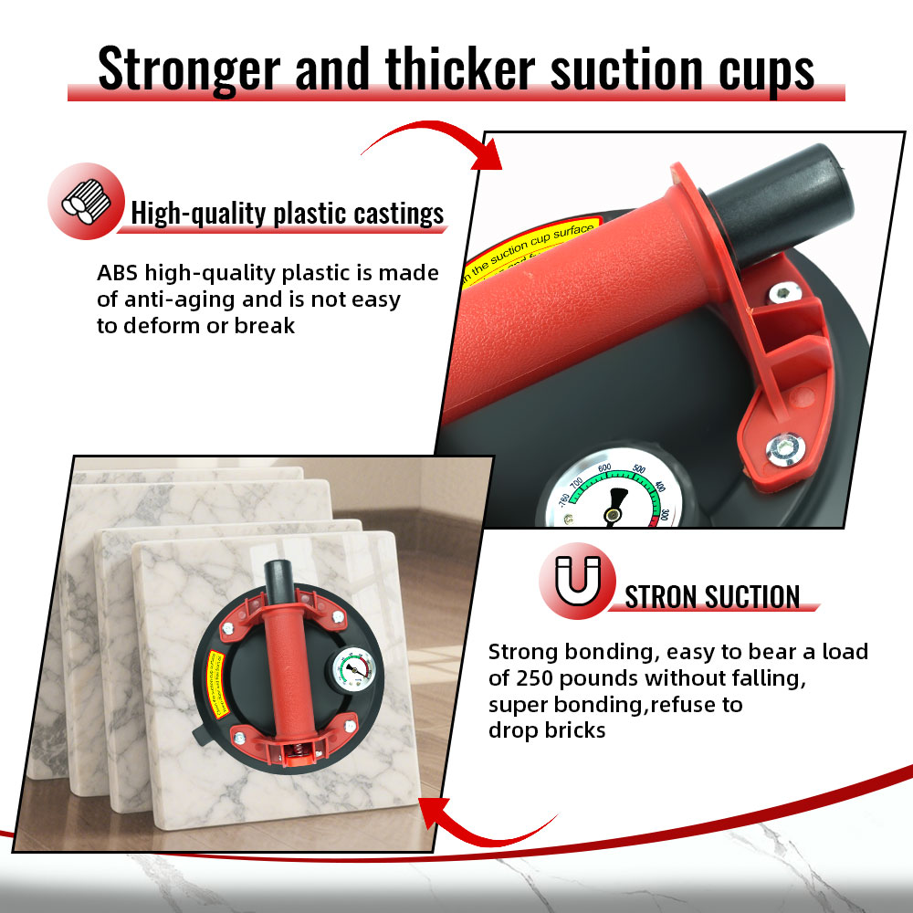 8 Inch Vacuum Suction Cup 250K - огляд і ціна Vacuum Suction Cup Lifter