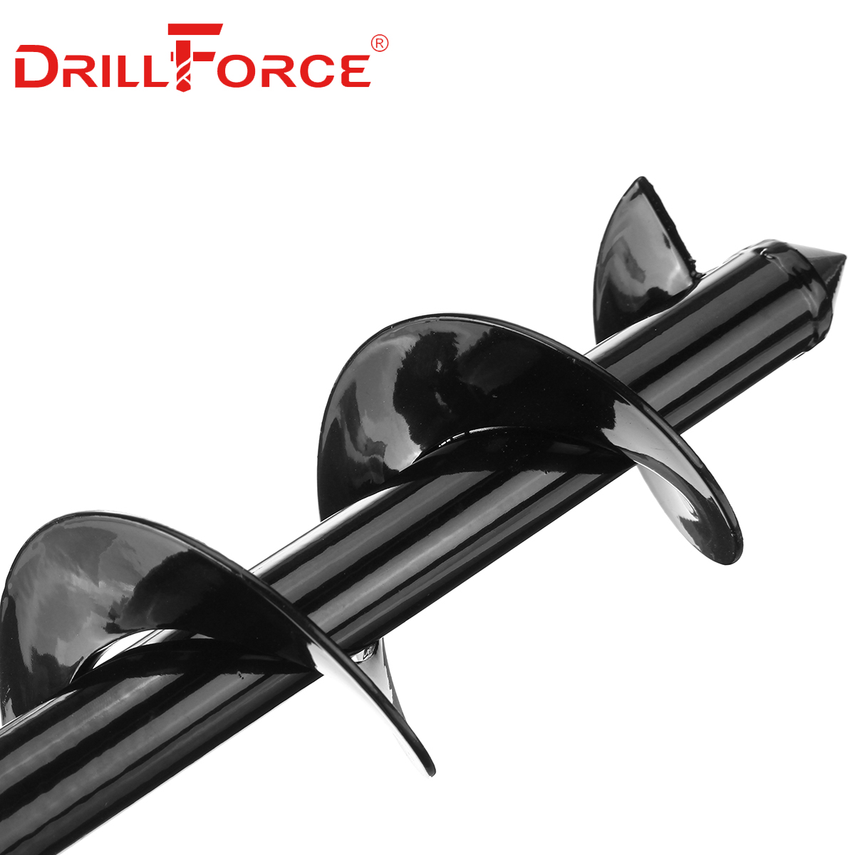 DRILLFORCE Earth Auger Spiral  - огляд і ціна Auger Drill Attachment