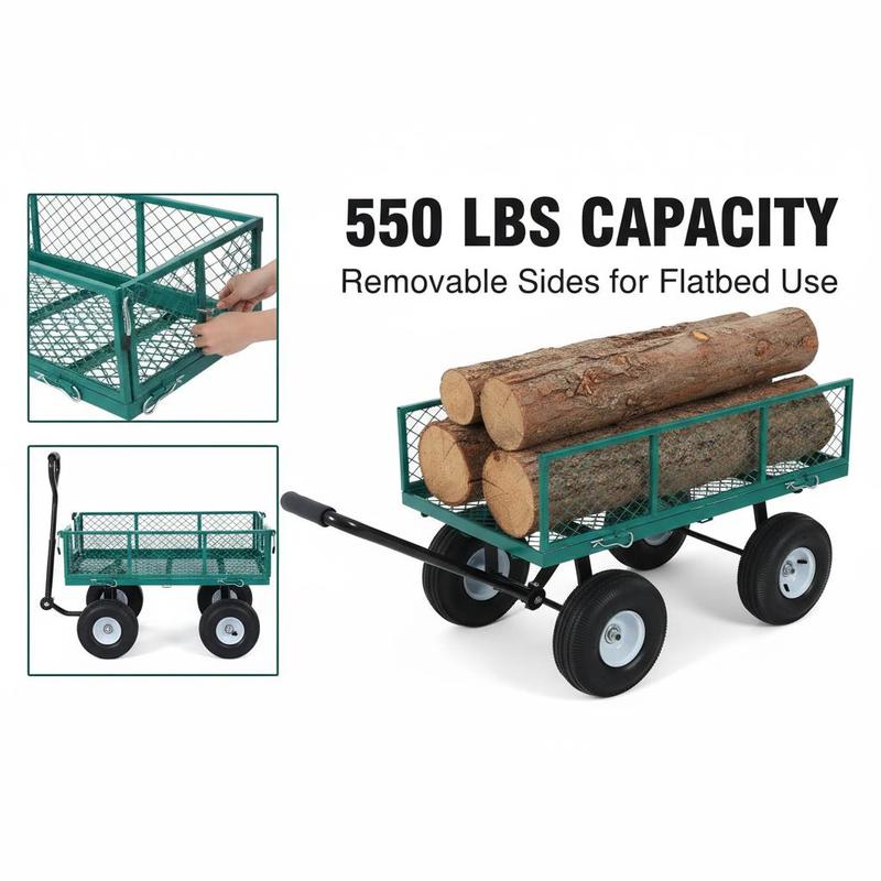 Iron Utility Wagon 34 x 18 Inc - огляд і ціна Heavy Equipment Transport
