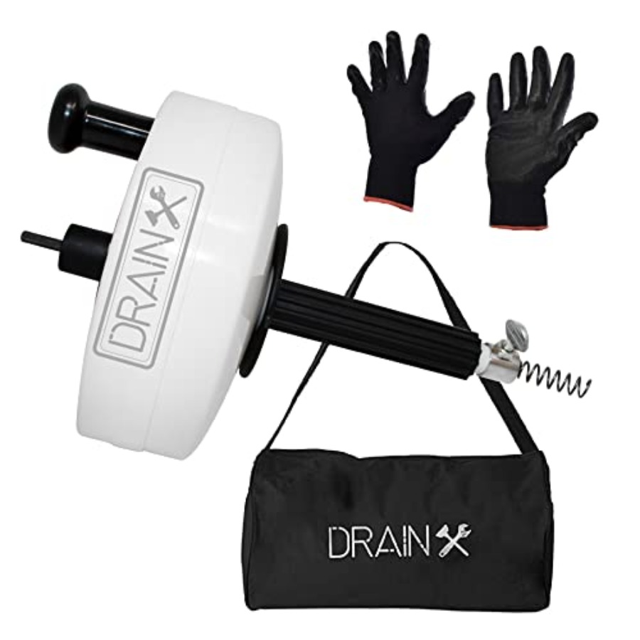 DrainX Power Pro 50-FT Steel D - огляд і ціна Auger Drill Attachment