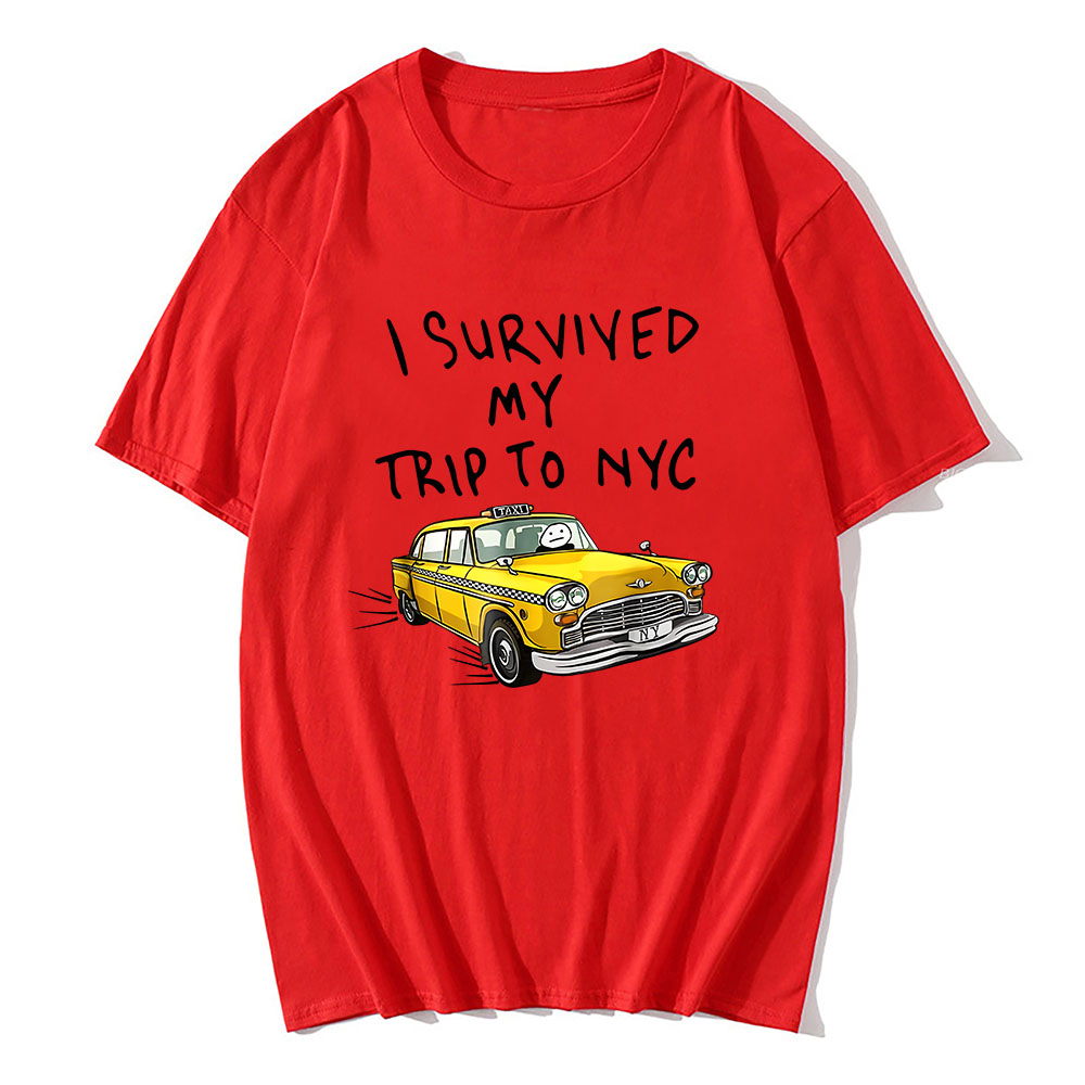 I Survived My Trip To NYC T-sh - огляд і ціна Heavy Equipment Operator Shirts